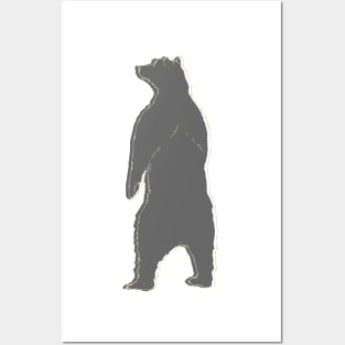 grey bear goes wild Posters and Art